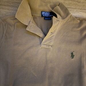 Ralph Lauren Men's Camel Polo Shirt